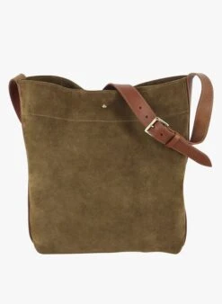 LE ENZO - Leren Schoudertas | Bruin