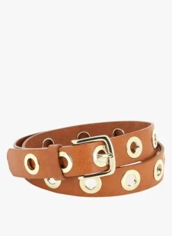 LA GRANDE KELLER - Ceintuur Van Rundleer | Bruin