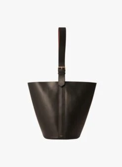 Soeur SAUL - Grote Buideltas Van Soepel Leer | Zwart