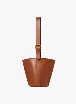 Soeur SAUL MINI - Buideltas Van Soepel Leer | Bruin