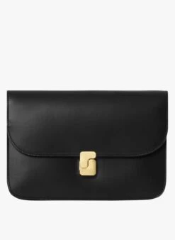 Soeur PALOMA - Matte Lakleren Clutch | Zwart