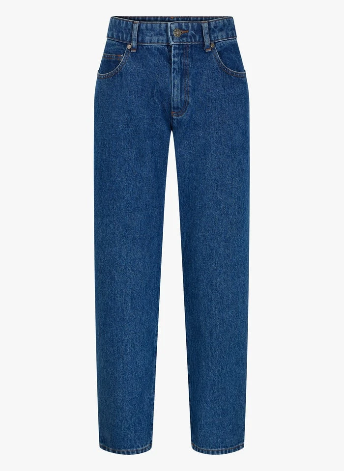 Soeur BARNEY - Katoenen Girlfriend-jeans Met Verwassen Effect | Jeans Verschoten - Afbeelding 4