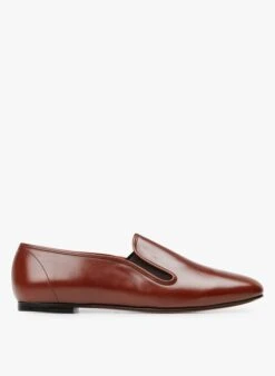 Soeur PACHA - Gladde, Leren Loafers | Bruin