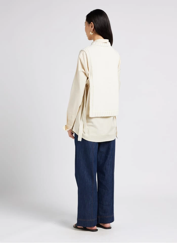 Soeur HARRY - Wijde Jeans Katoenblend | Jeans Onbewerkt - Afbeelding 8