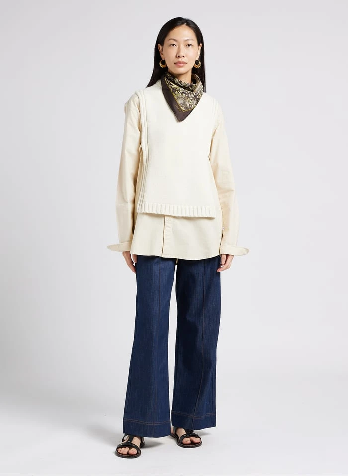 Soeur HARRY - Wijde Jeans Katoenblend | Jeans Onbewerkt - Afbeelding 7