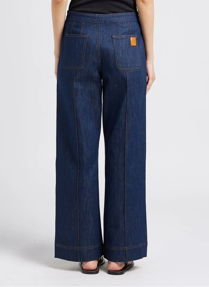 Soeur HARRY - Wijde Jeans Katoenblend | Jeans Onbewerkt - Afbeelding 2