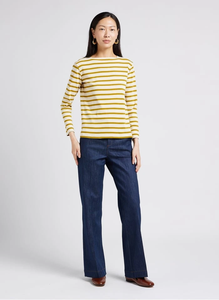 Soeur KATY - Gestreept Shirt Met Boothals | Veelkleurig - Afbeelding 3