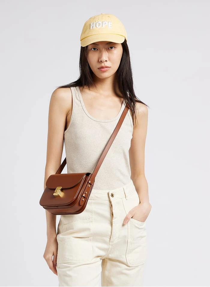 Soeur BELLISSIMA MINI - Vaarsleren Schoudertas | Bruin - Afbeelding 2