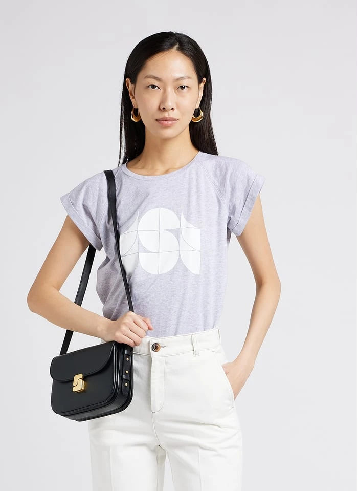 Soeur BELLISSIMA MINI - Vaarsleren Schoudertas | Zwart - Afbeelding 2