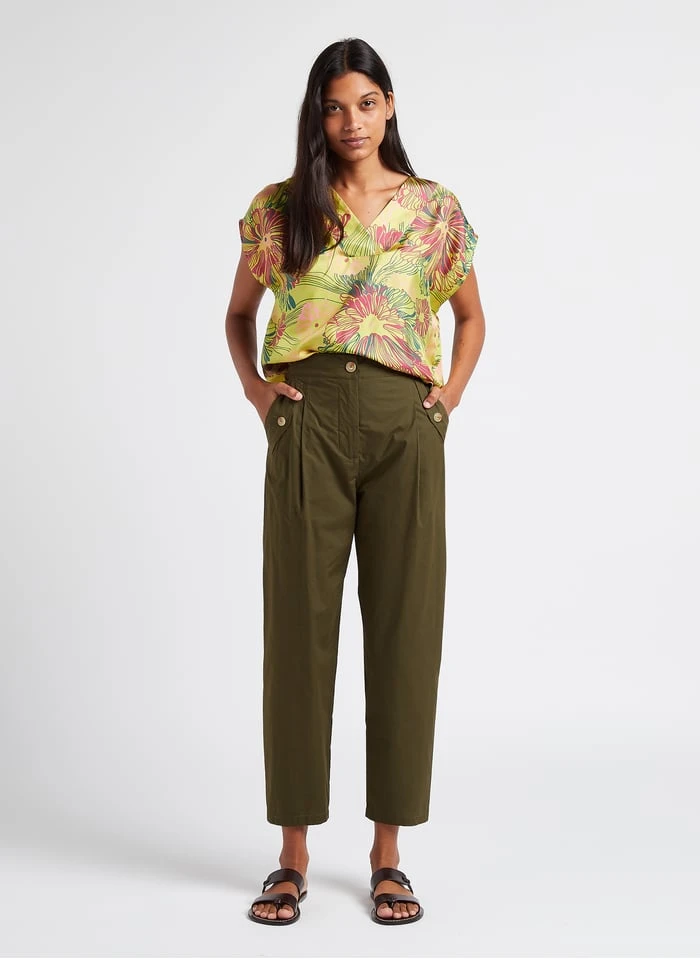 Soeur UPTOWN - Platte, Leren Slippers | Bruin - Afbeelding 6