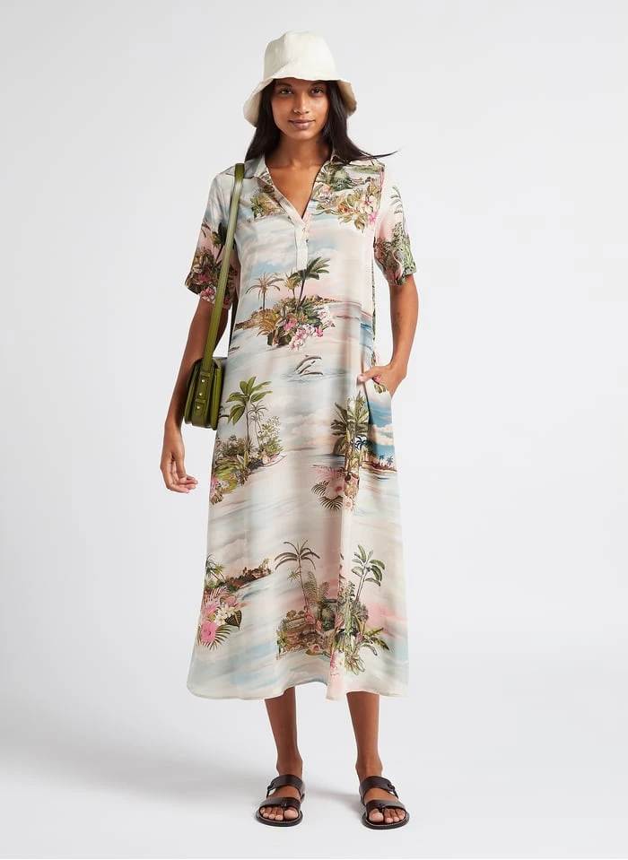 Soeur UPTOWN - Platte, Leren Slippers | Bruin - Afbeelding 2