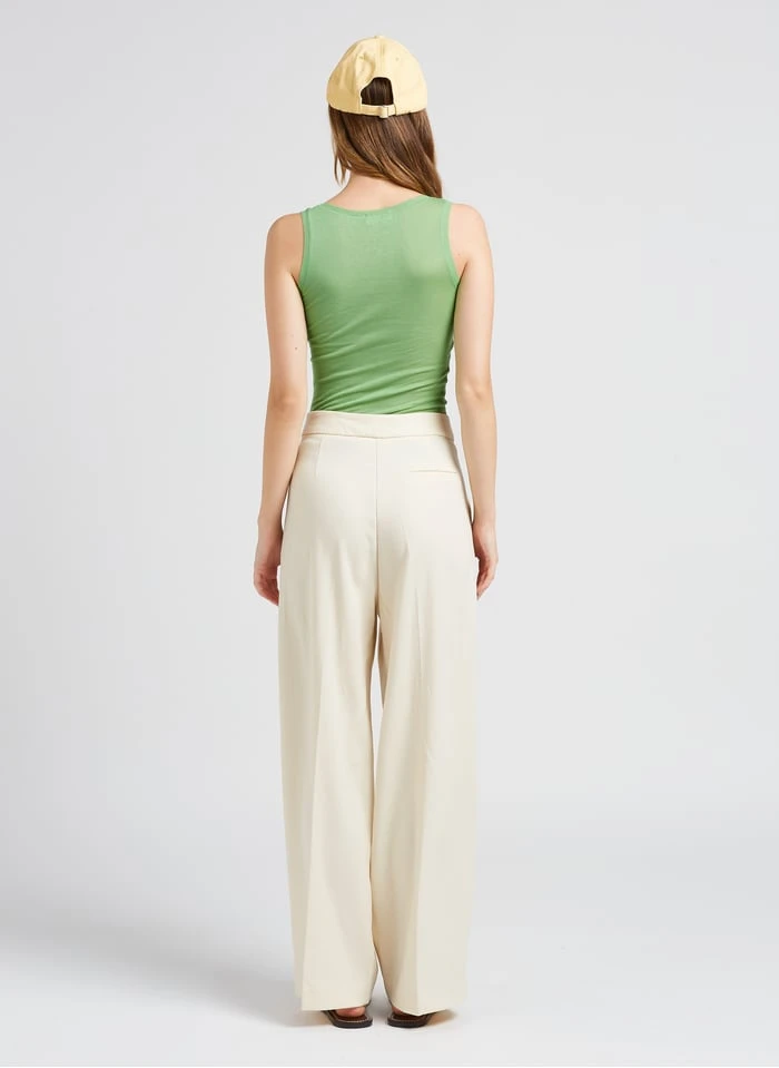 Soeur UPTOWN - Platte, Leren Slippers | Bruin - Afbeelding 13