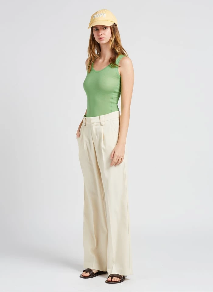 Soeur UPTOWN - Platte, Leren Slippers | Bruin - Afbeelding 12