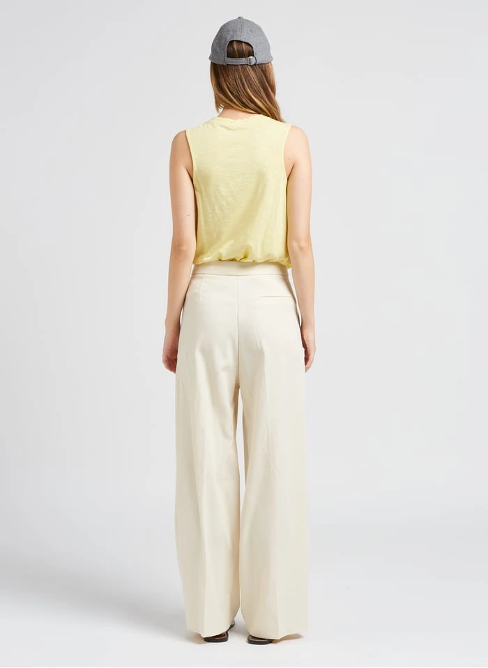 Soeur UPTOWN - Platte, Leren Slippers | Bruin - Afbeelding 15