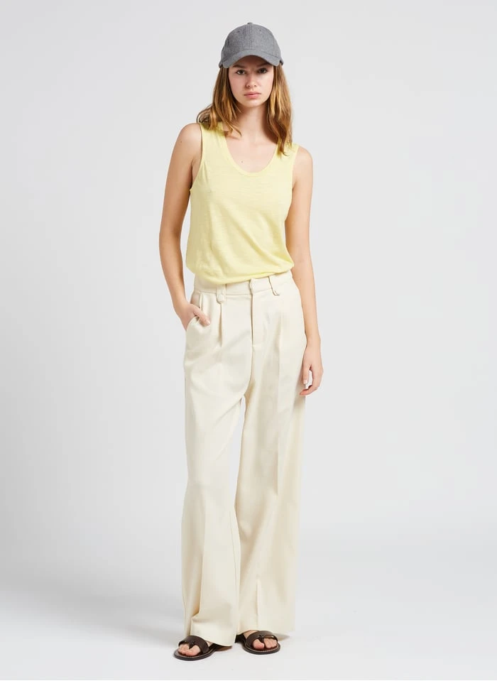 Soeur UPTOWN - Platte, Leren Slippers | Bruin - Afbeelding 14