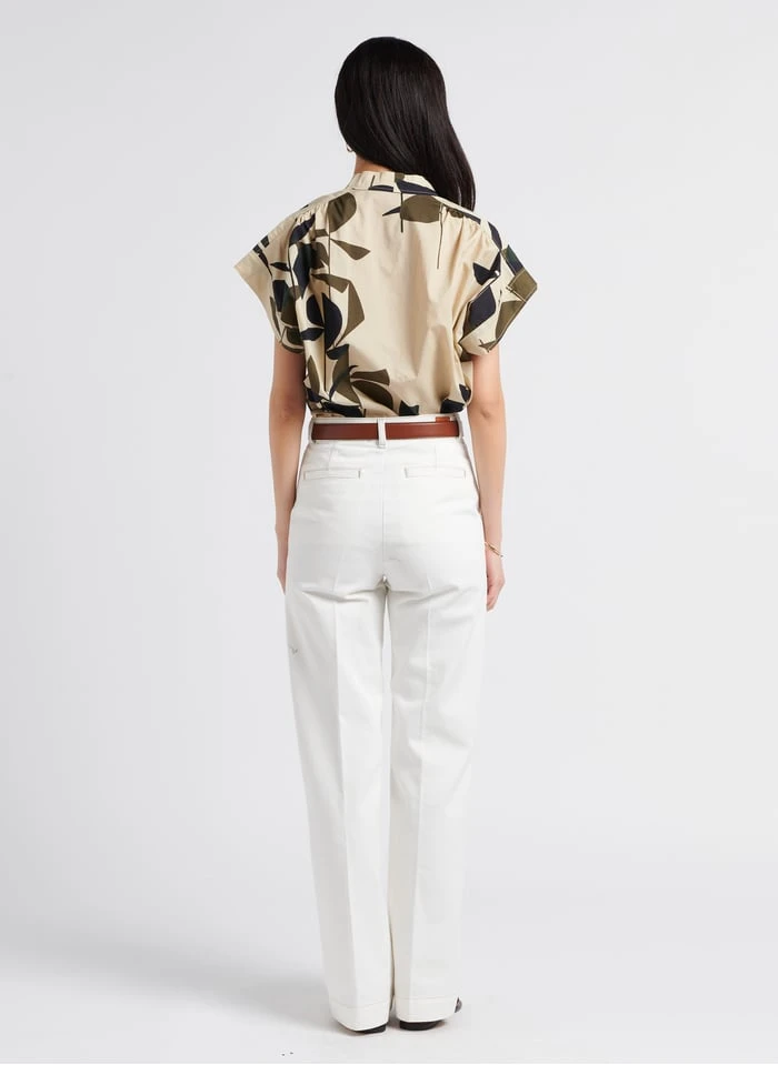 Soeur FLORENCE - Platte, Leren Sandalen | Groen - Afbeelding 7