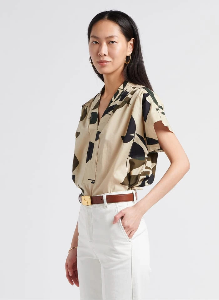 Soeur FLORENCE - Platte, Leren Sandalen | Groen - Afbeelding 6