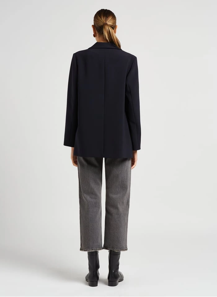 Soeur ECAILLE - Platte, Gladde Leren Enkellaarzen | Zwart - Afbeelding 13