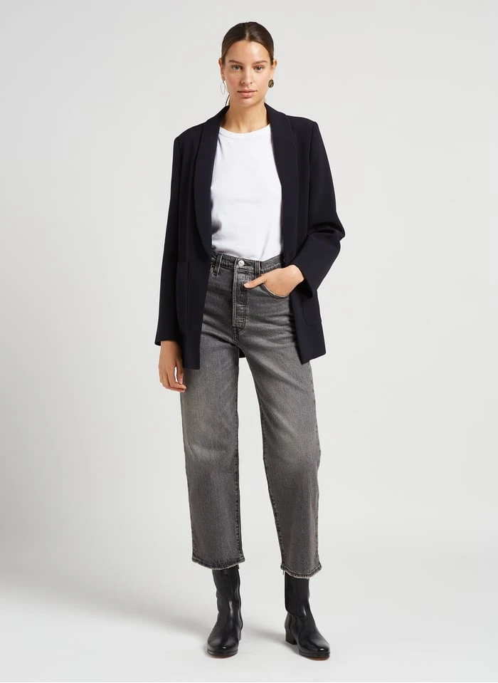 Soeur ECAILLE - Platte, Gladde Leren Enkellaarzen | Zwart - Afbeelding 12