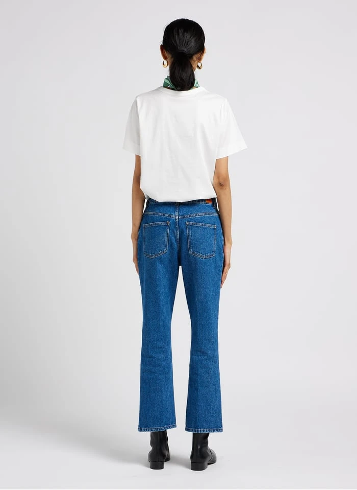 Soeur FRANCISCO - Katoenen Jeans Met Wijd Uitlopende Pijpen | Jeans Verschoten - Afbeelding 6