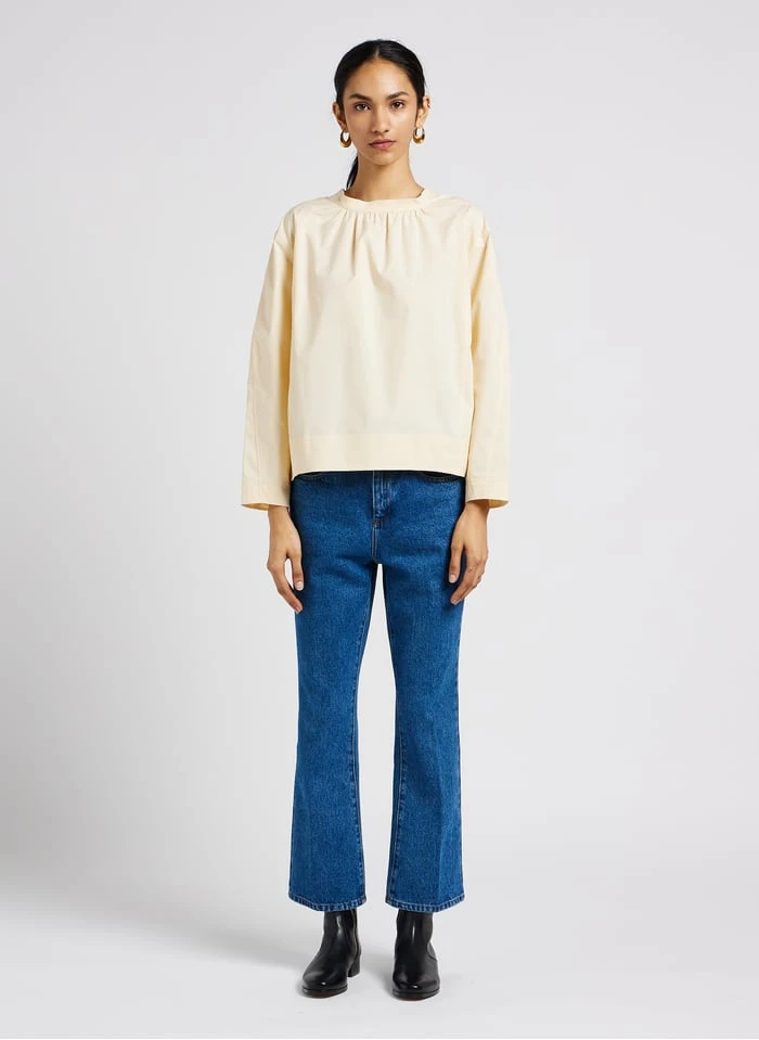 Soeur FRANCISCO - Katoenen Jeans Met Wijd Uitlopende Pijpen | Jeans Verschoten - Afbeelding 7