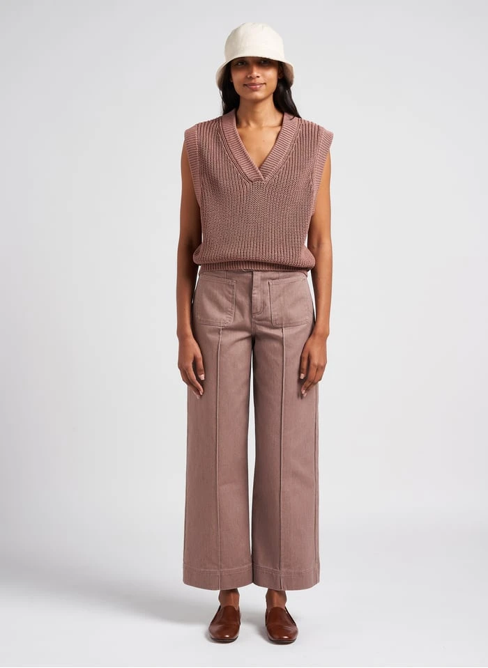 Soeur PACHA - Gladde, Leren Loafers | Bruin - Afbeelding 8