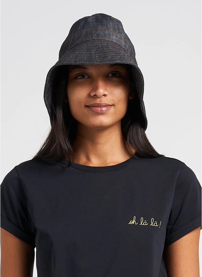 Soeur TORNADE - Bobhoedje Van Katoenen Spijkerstof | Jeans Onbewerkt