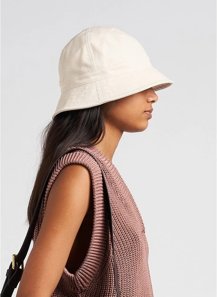 Soeur POTTI - Ronde, Katoenen Hoed | Beige