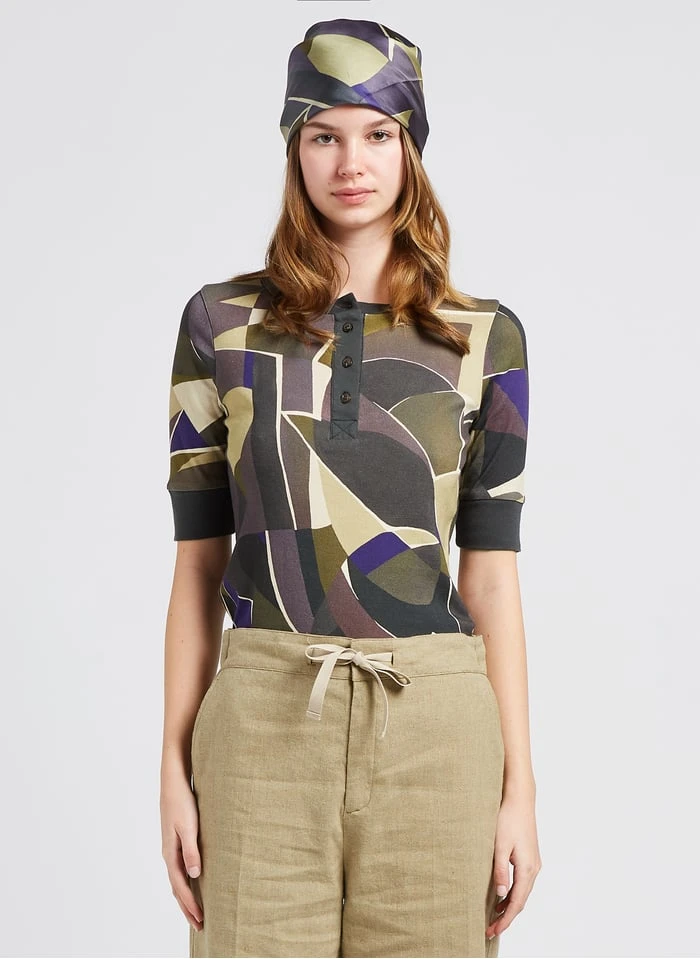 Soeur MONALISA - T-shirt Van Katoenjersey Met Print | Grijs