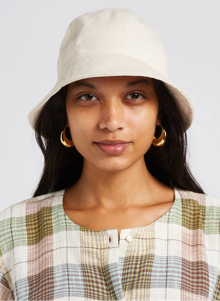 Soeur POTTI - Ronde, Katoenen Hoed | Beige - Afbeelding 3