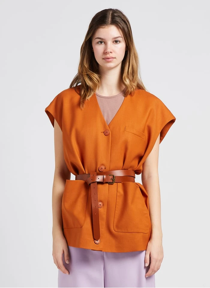 Soeur TENNESSEE - Buffelleren Ceintuur Met Gesp | Zwart - Afbeelding 2