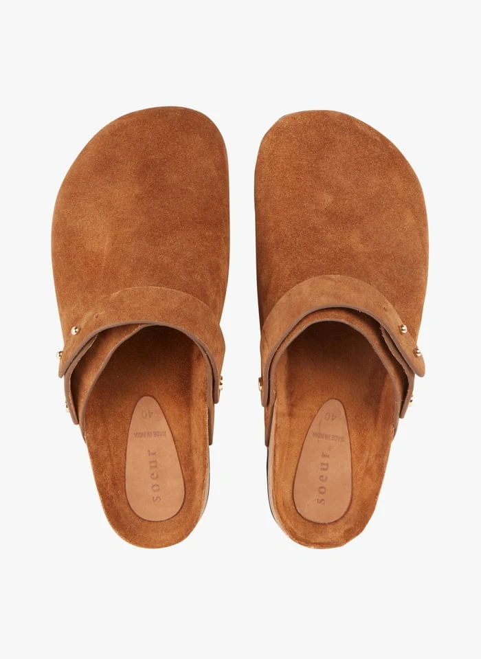 Soeur SLEEPY - Platte, Leren Klompen | Wit - Afbeelding 3