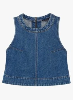 Soeur PAMPA - Korte Spijkertop | Jeans Verschoten