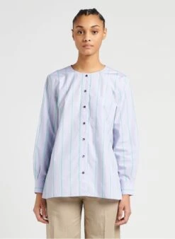 Soeur THALIE - Gestreepte Blouse Van Katoenpopeline | Gestreepte