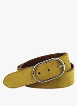 PANAME - Leren Ceintuur | Groen