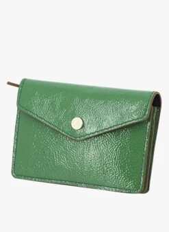 LE PARIS NEW YORK - Leren Pasjeshouder | Groen