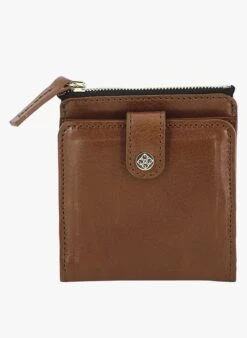 LE PARIS LISBONNE MIRO - Leren Pasjeshouder | Bruin