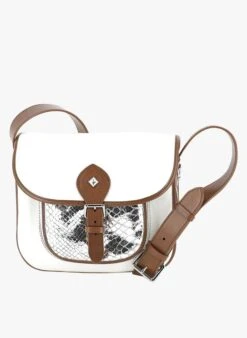 LE FLAV - Leren Schoudertas | Veelkleurig