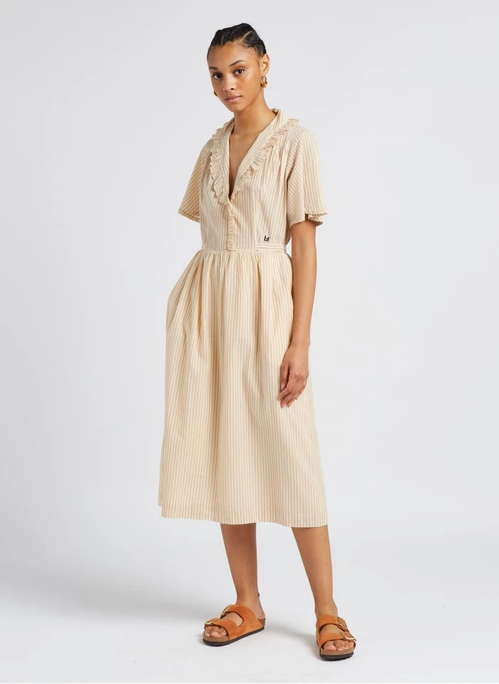 Soeur TULSA - Platte, Leren Sandalen | Zwart - Afbeelding 6