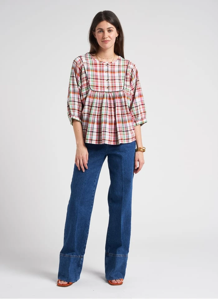 Soeur ARIZONA - Wijde, Katoenen Jeans Met Verwassen Effect | Jeans Verschoten - Afbeelding 9