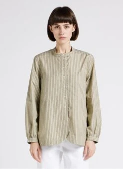 Soeur UMILE - Gestreepte Blouse Van Katoenpopeline | Gestreepte