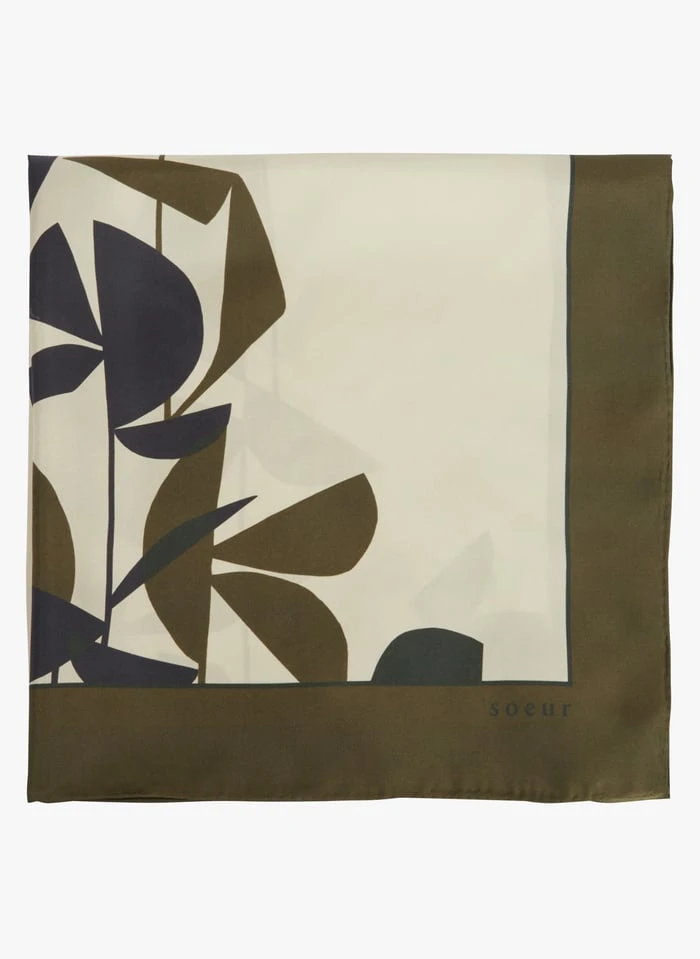 Soeur CAPUCINE - Zijden Foulard Met Print | Veelkleurig - Afbeelding 3